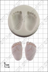 'Baby Feet (2)' Silicone Mould